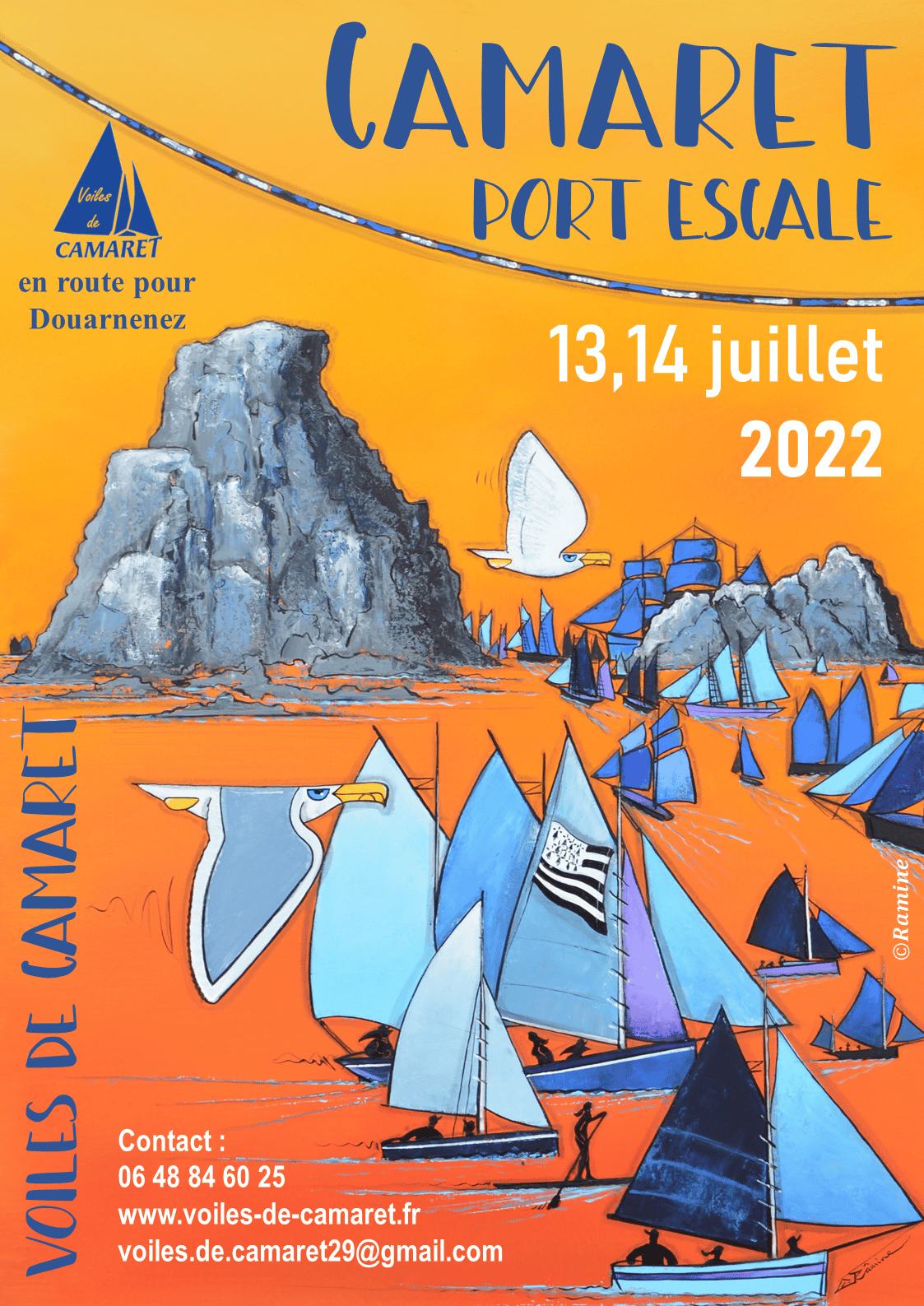 Lire la suite à propos de l’article Affiche Camaret Port Escale 2022