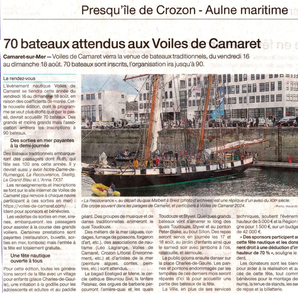 Ouest France - 25 avril 24