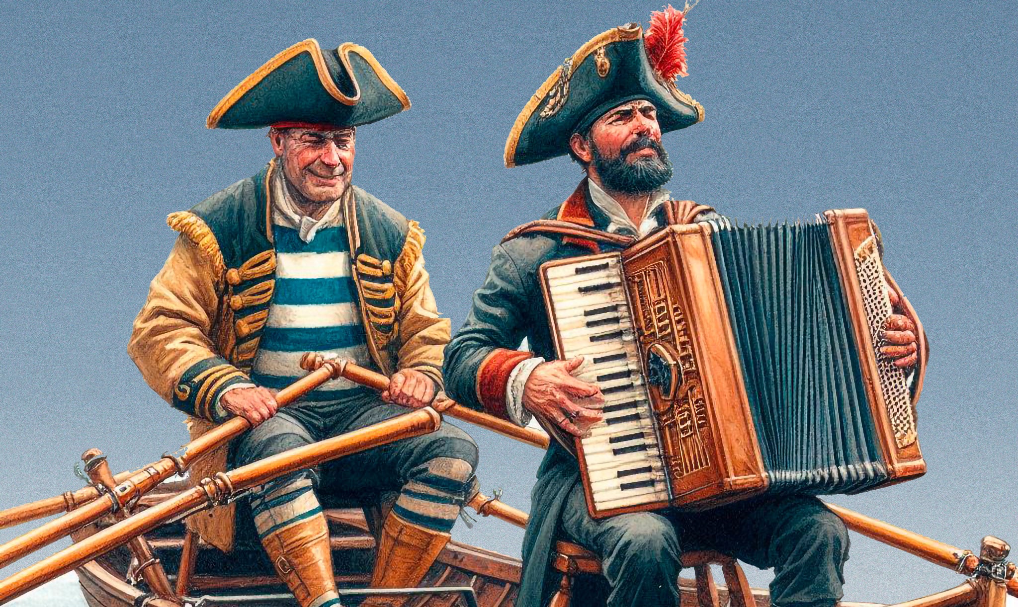 Parade costumée des canots