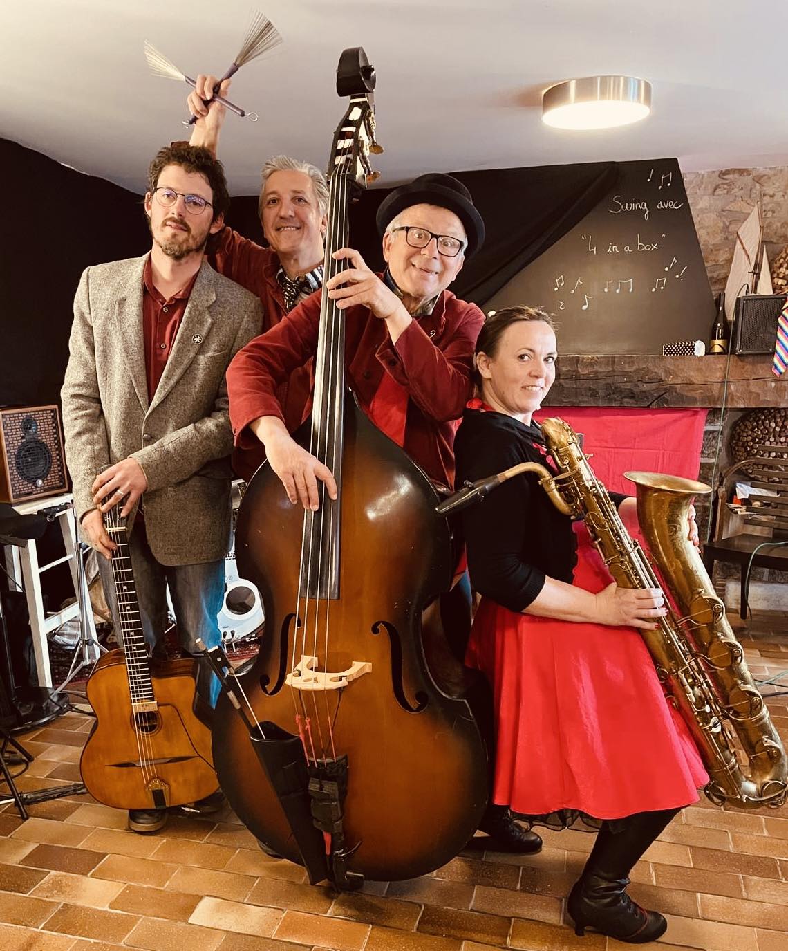 4 in a box en Concert pendant Voiles de Camaret 2024